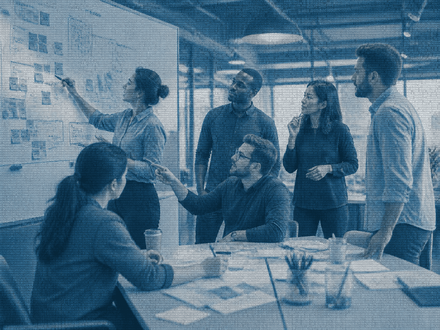 Compliance reviewers working together